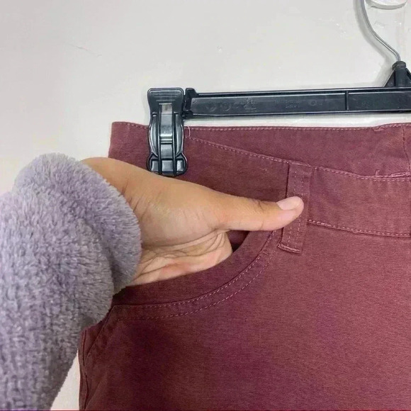 KUHL Women's Brooke Skinny Jeans Burgundy Pants Sz 10 - Picture 5 of 10